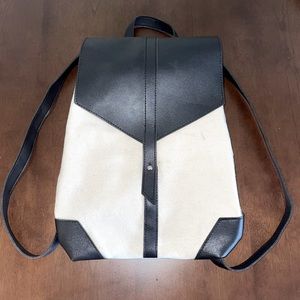 Deux Lux Mini Canvas/Vegan Leather Backpack